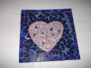 coeur en mosaïque